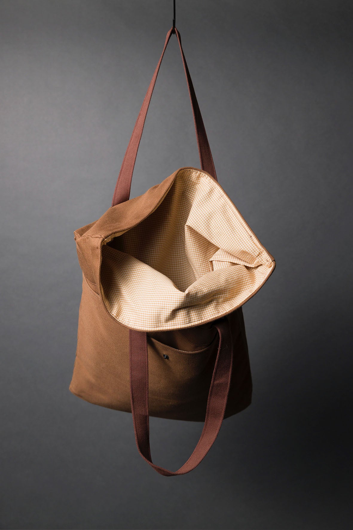 Organic Cotton Canvas - Muscovado