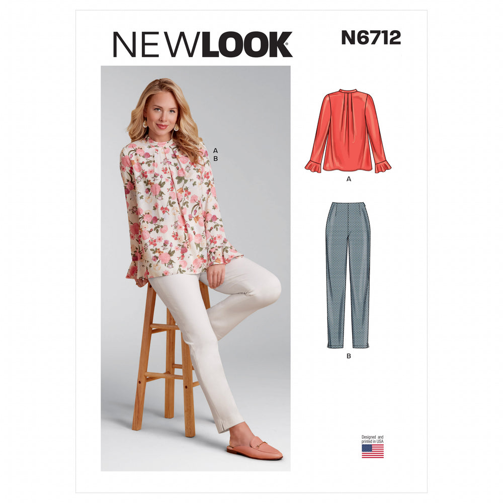 New Look Women's 6712 - Top and Trousers