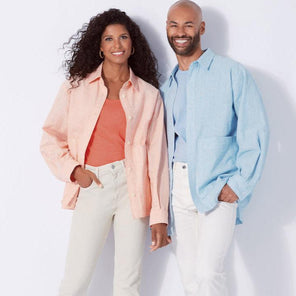 New Look 6724 - Men's and Women's Shirt Unisex