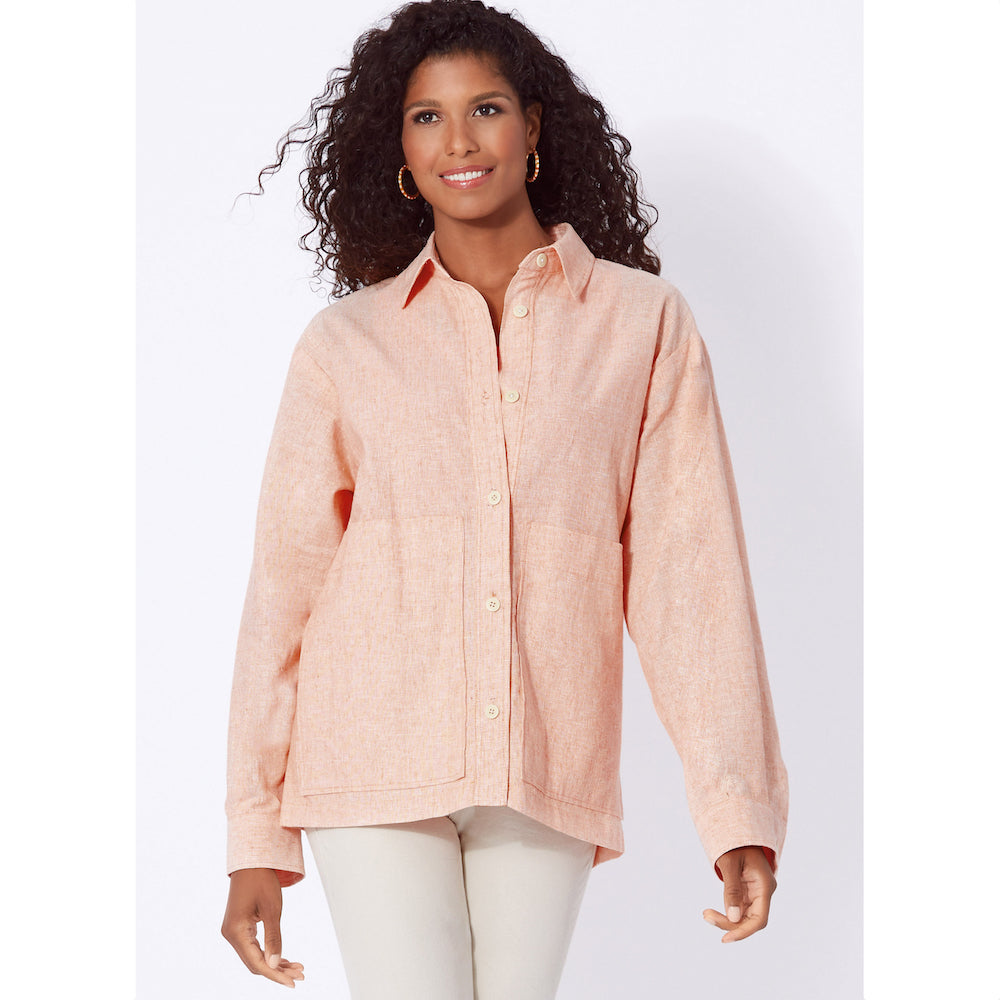 New Look 6724 - Men's and Women's Shirt Unisex