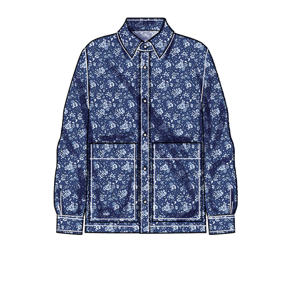 New Look 6724 - Men's and Women's Shirt Unisex