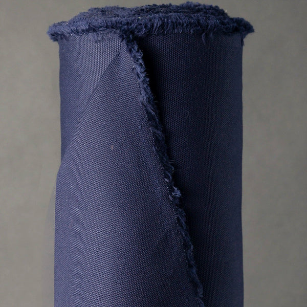 Organic Cotton Canvas - Navy