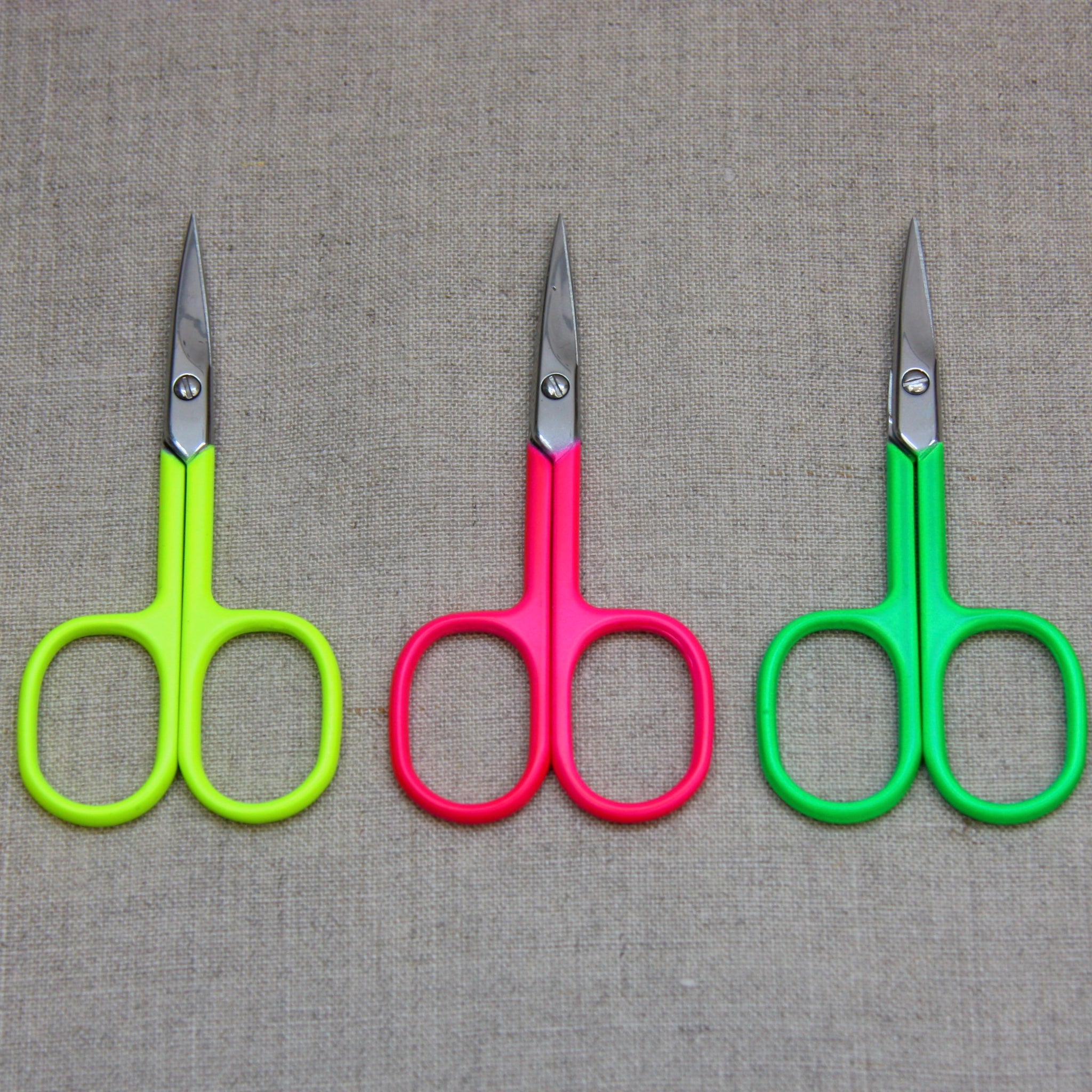 Neon Embroidery Scissors - Green