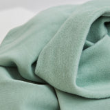 organic cotton mint green coloured fleece