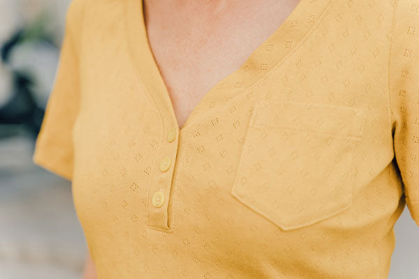 Liesl & Co. - Strasbourg Henley Bodysuit & Top