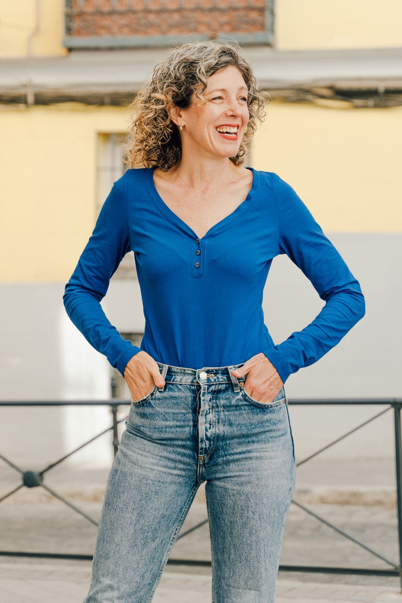 Liesl & Co. - Strasbourg Henley Bodysuit & Top