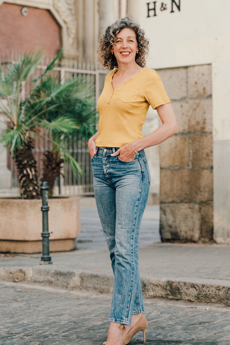 Liesl & Co. - Strasbourg Henley Bodysuit & Top