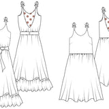 Untitled Thoughts - Olive Dress - PDF Pattern