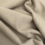 Organic Cotton Fleece Oatmeal, Soft Fleece, Made in India, GOTS certified fleece