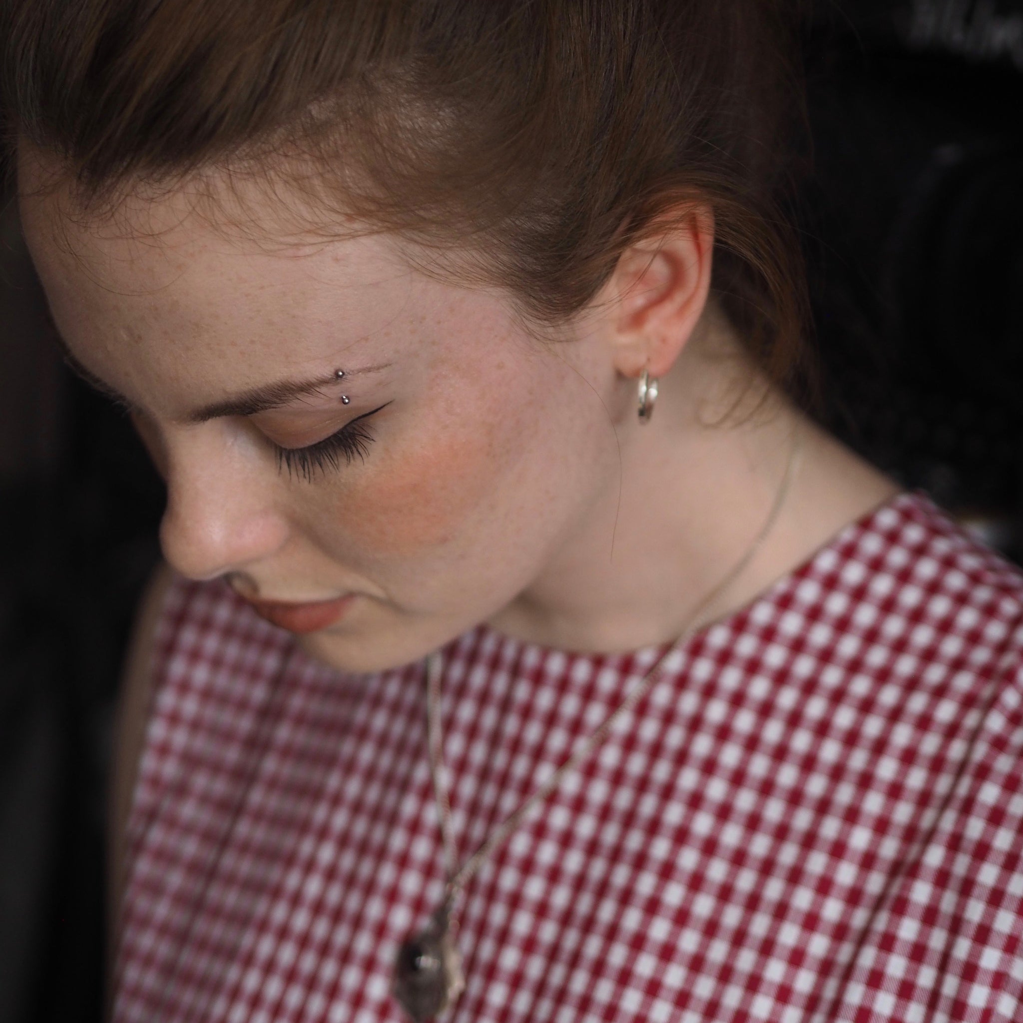 Wide Cotton Gingham - Bright Pink/White 2mm