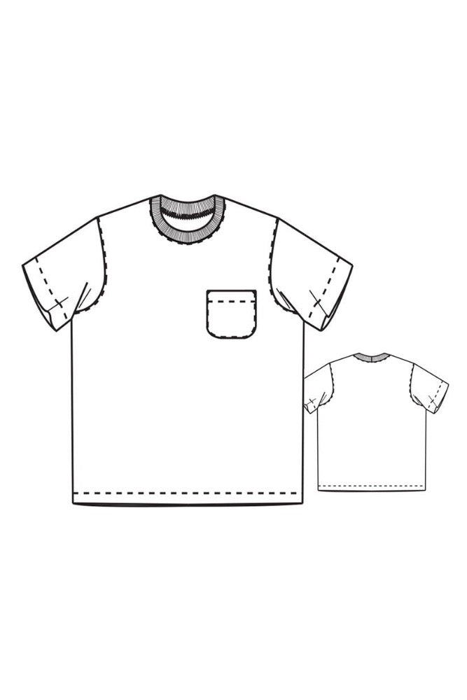 Merchant & Mills Unisex- The Tee Shirt - PDF Pattern