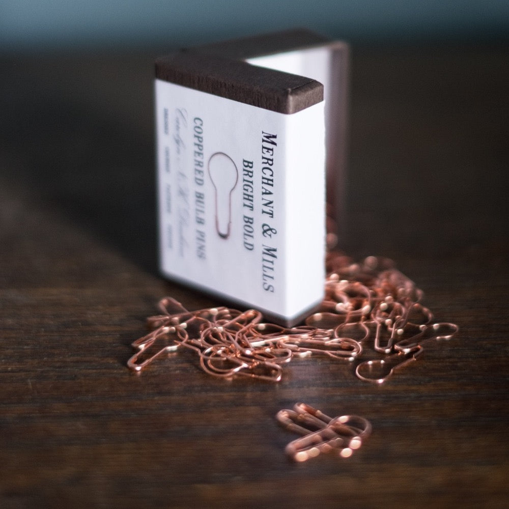 Merchant and Mills - Coppered Bulb Safety Pins