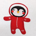 Stick-On Patch - Penguin Astronaut