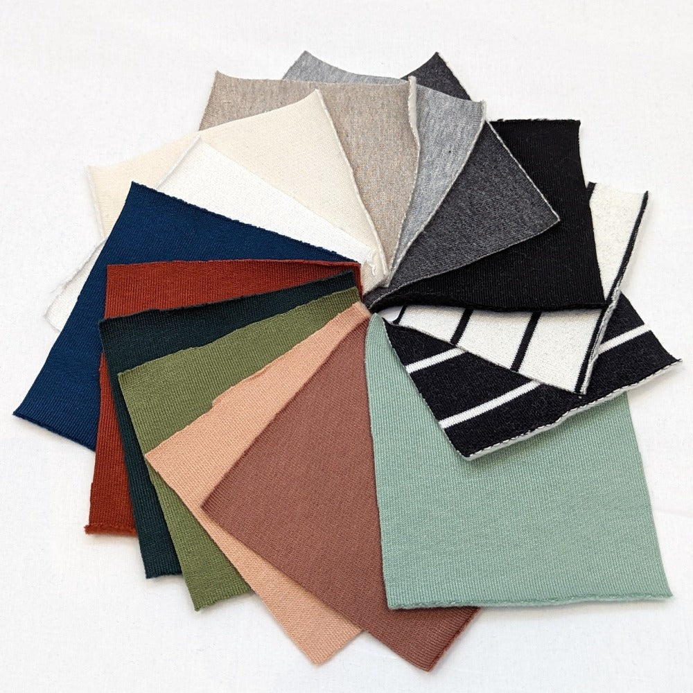 Organic Cotton Fleece - Swatches