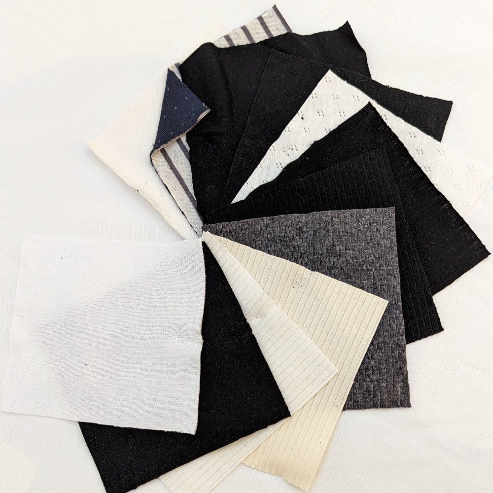 Organic Cotton Jersey Neutrals - Swatches