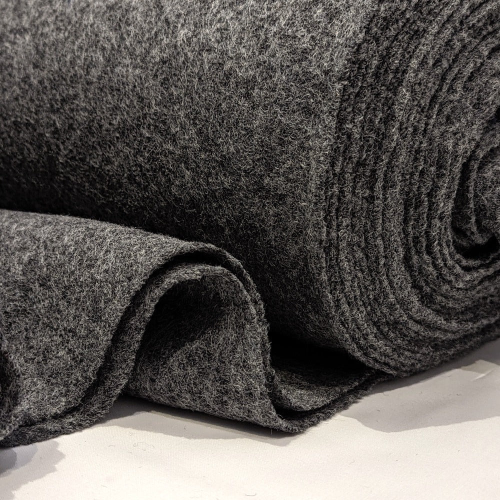 Boiled Wool - Light Grey