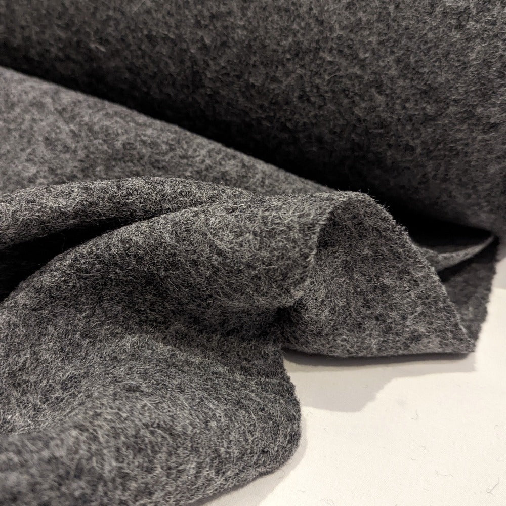 Boiled Wool - Light Grey