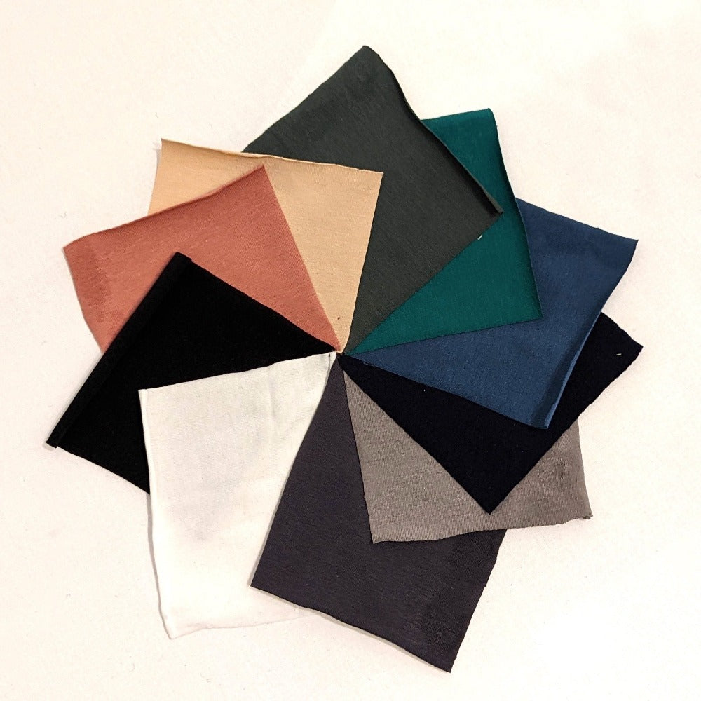 Organic Cotton Single Jersey - Swatches
