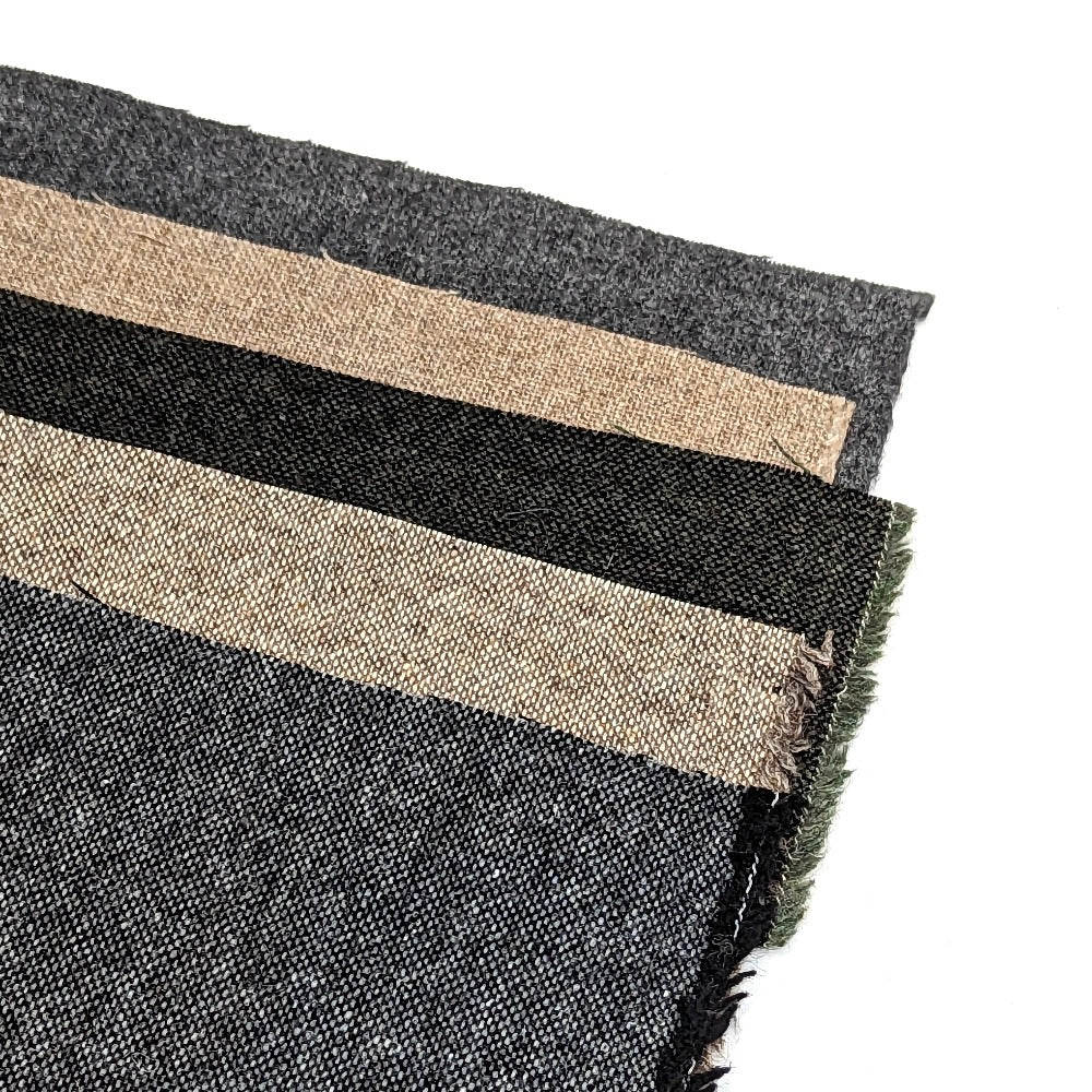 Japanese Recycled Wool Mix - Swatches