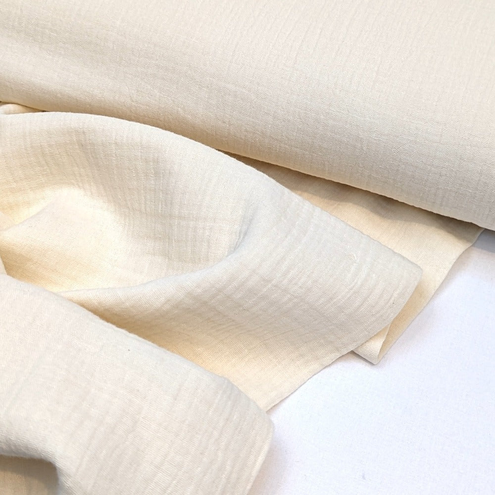 Cotton Double Gauze - Vanilla