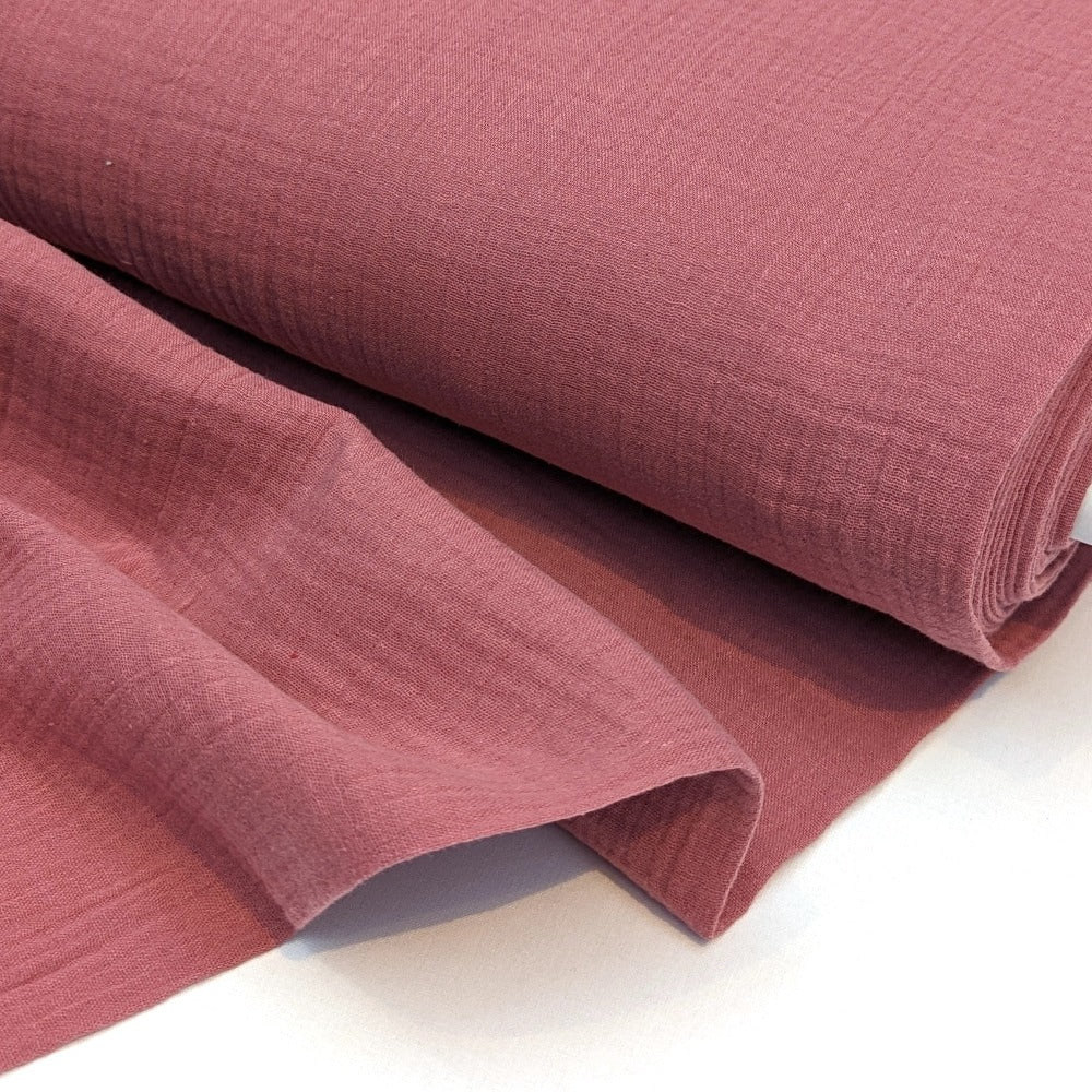 Cotton Double Gauze - Blush