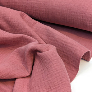 Cotton Double Gauze - Blush
