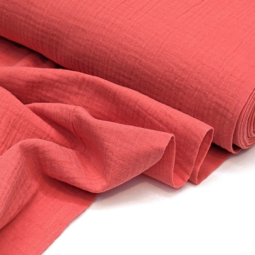 Cotton Double Gauze - Bubblegum