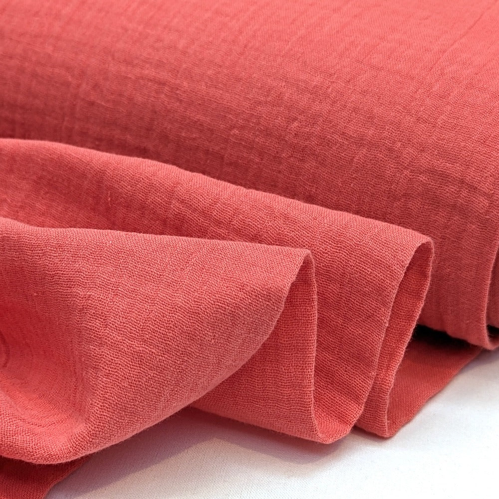 Cotton Double Gauze - Bubblegum