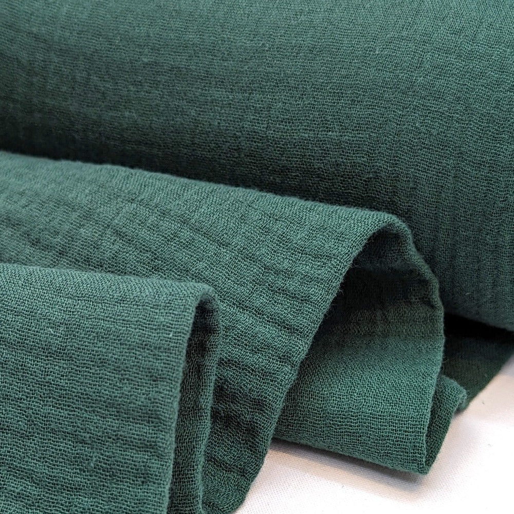 Cotton Double Gauze - Pine
