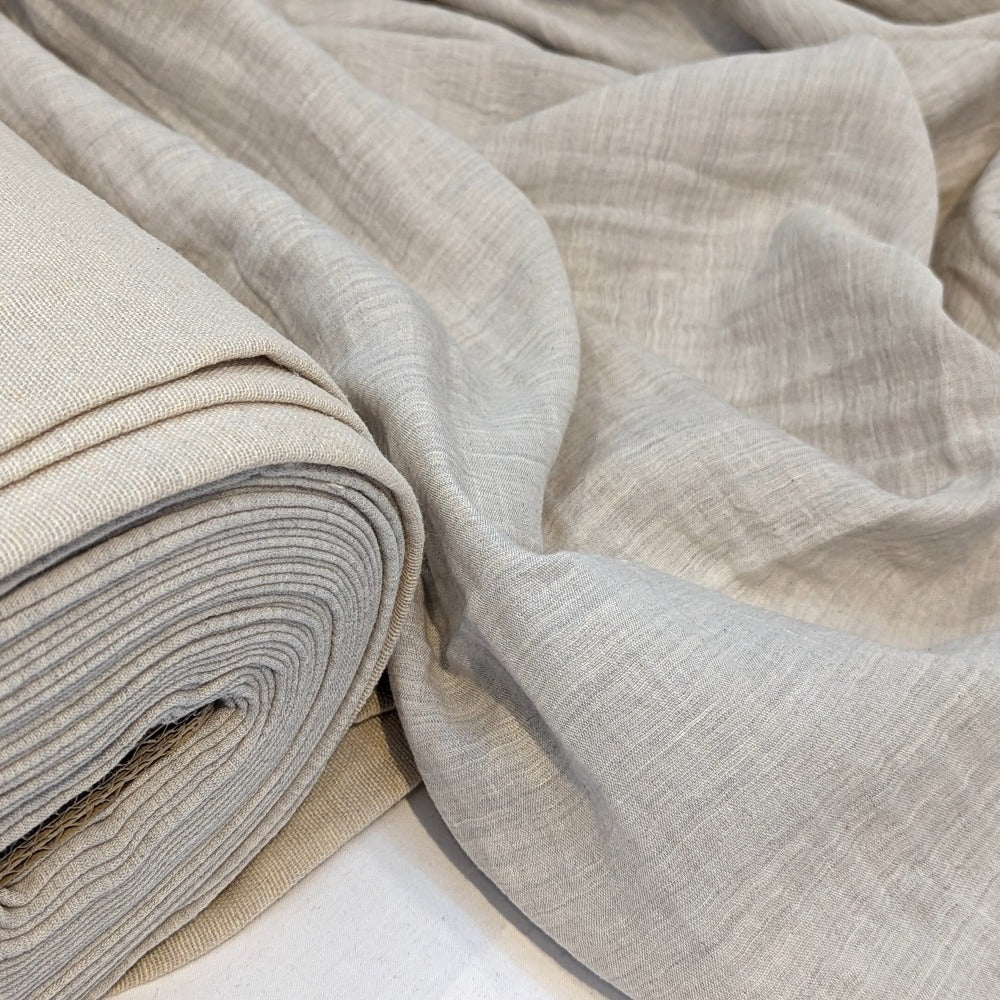 Cotton Double Gauze - Natural