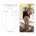 Anna Allen Clothing - Philippa Trousers - PDF Pattern