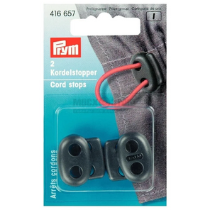 Prym 416657 - Plastic Cord Stops - Black