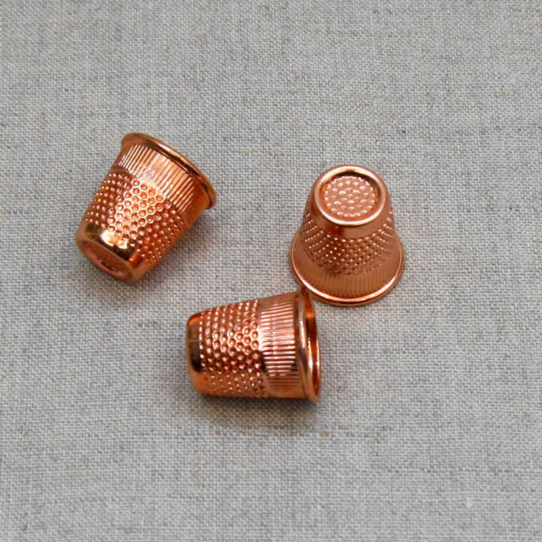 Rose Gold Metal Thimble
