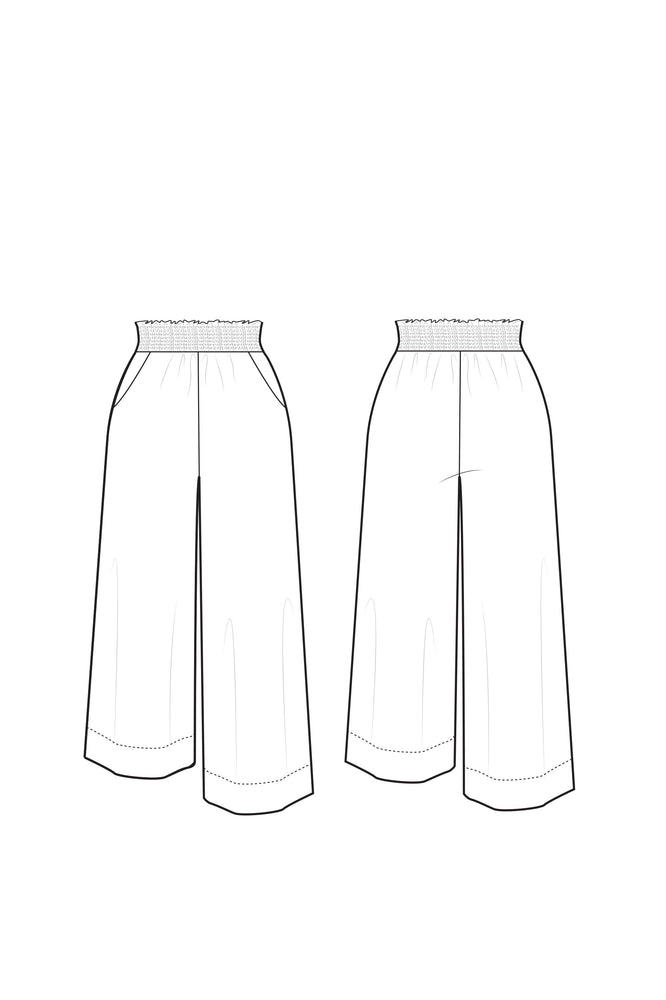 Victory Patterns - Rowena Jumpsuit & Pants - Size 14-30 - PDF Pattern