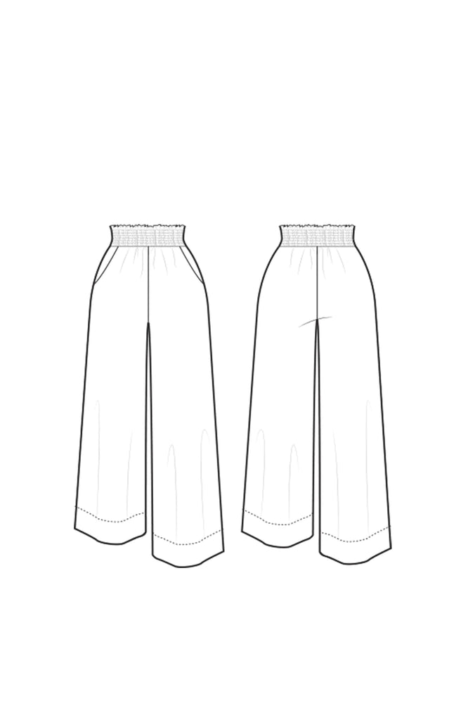 Victory Patterns - Rowena Jumpsuit & Pants - Size 0-18 - PDF Pattern