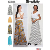 Simplicity 8885 - Wide Skirt and Pants