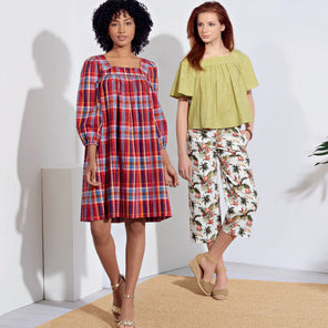 Simplicity 8926 - Dress, Tops, and Pants