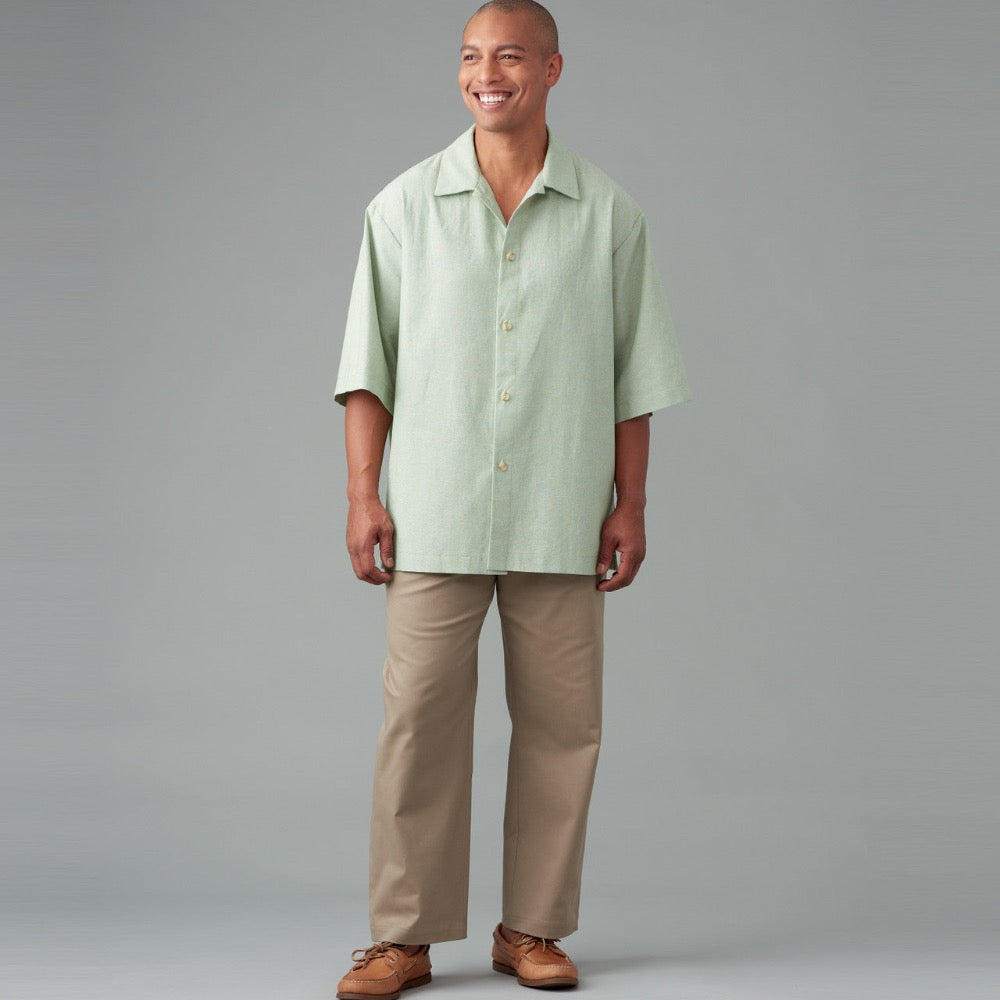 Simplicity Men's 9279 - Shirt, Pants and Shorts