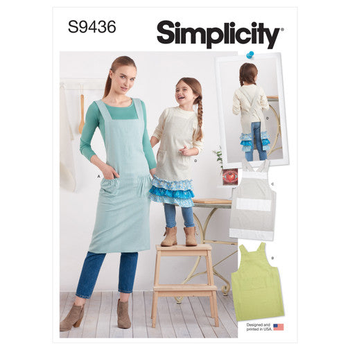Simplicity 9436 - Adults' & Children's Aprons
