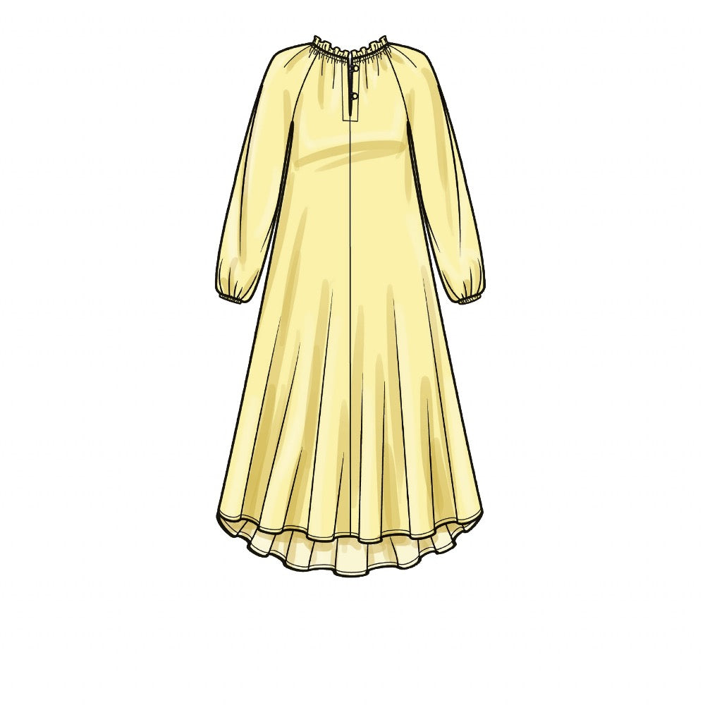Simplicity 9462 - Children's and Misses' Lounge Dress