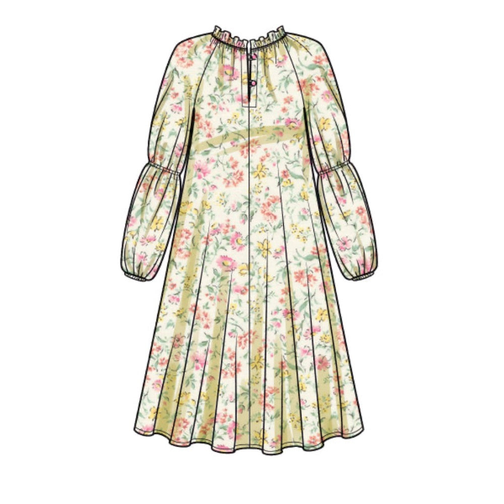 Simplicity 9462 - Children's and Misses' Lounge Dress