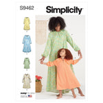 Simplicity 9462 - Children's and Misses' Lounge Dress