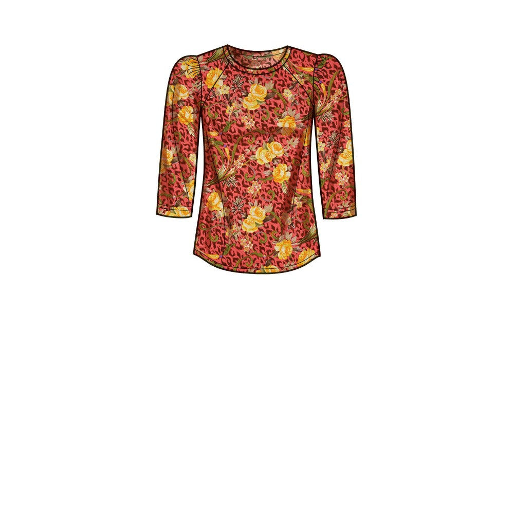 Simplicity 9645 - Misses' Knit Tops