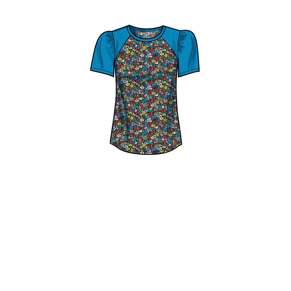 Simplicity 9645 - Misses' Knit Tops