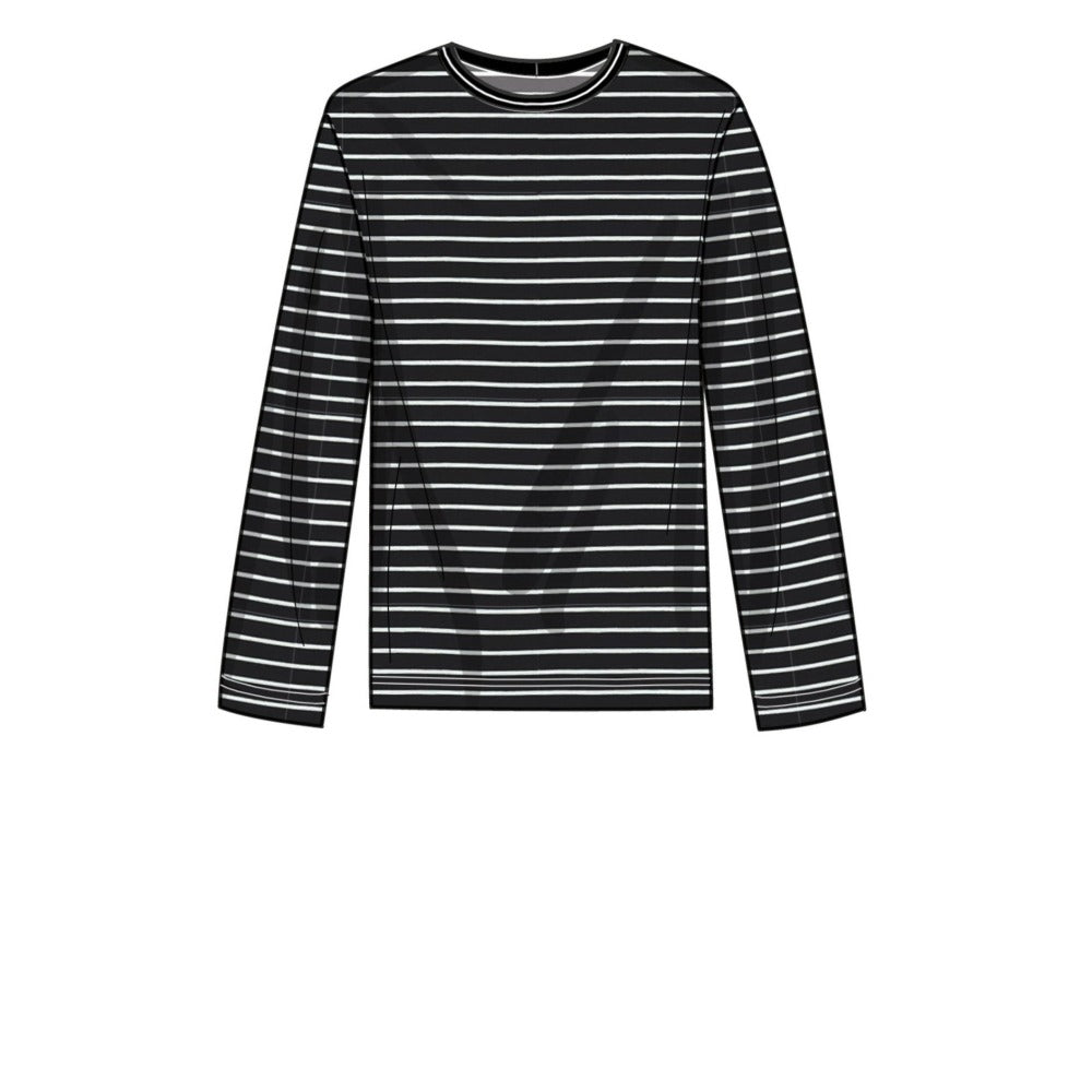 Simplicity Men's 9651 - Men's Knit Top, Waistcoat and Hat