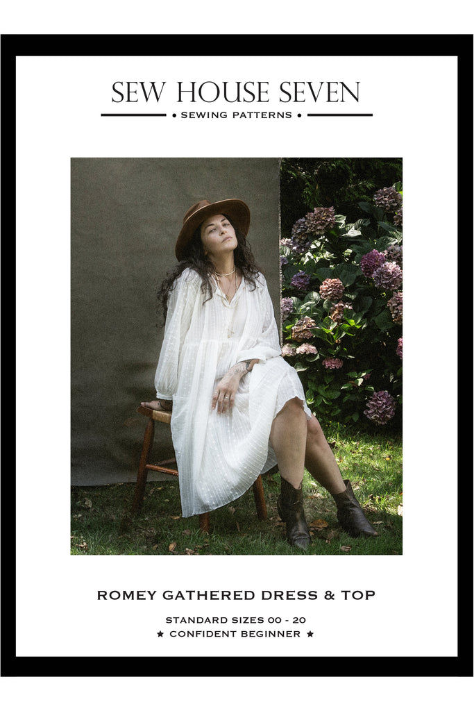 Sew House Seven - Romey Gathered Dress & Top - Sizes 4-34