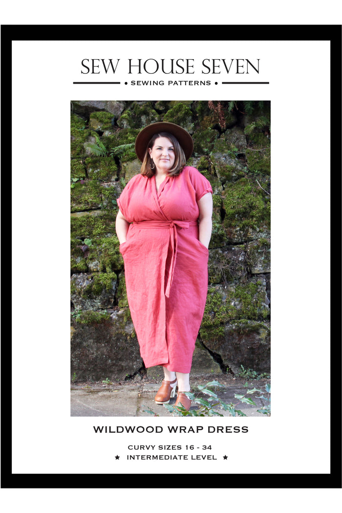 Sew House Seven - The Wildwood Wrap Dress - Sizes 4-38