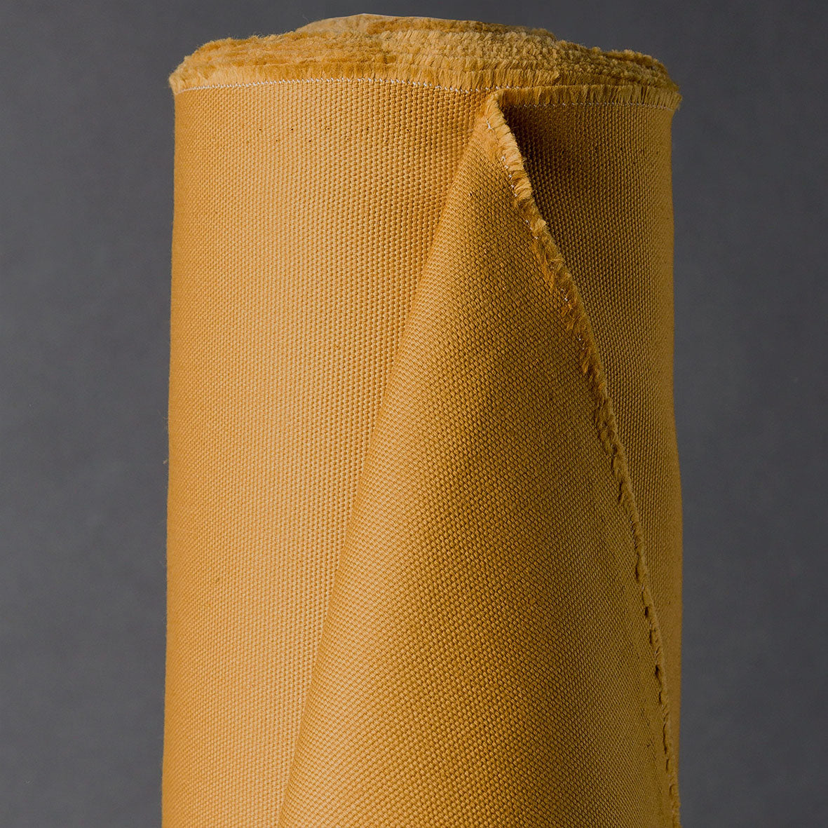 Organic Cotton Canvas - Ochre