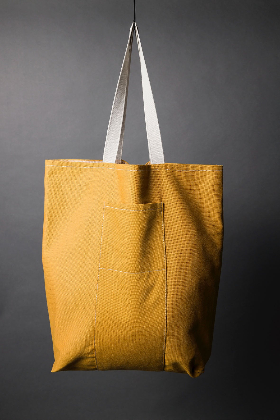 Organic Cotton Canvas - Ochre