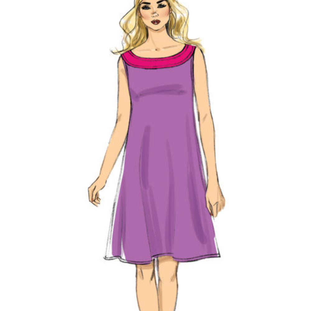 Butterick 6653 - Pullover Knit Dress